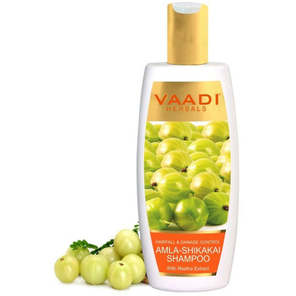 Vaadi Herbals Amla Shikakai Shampoo (110 ml)