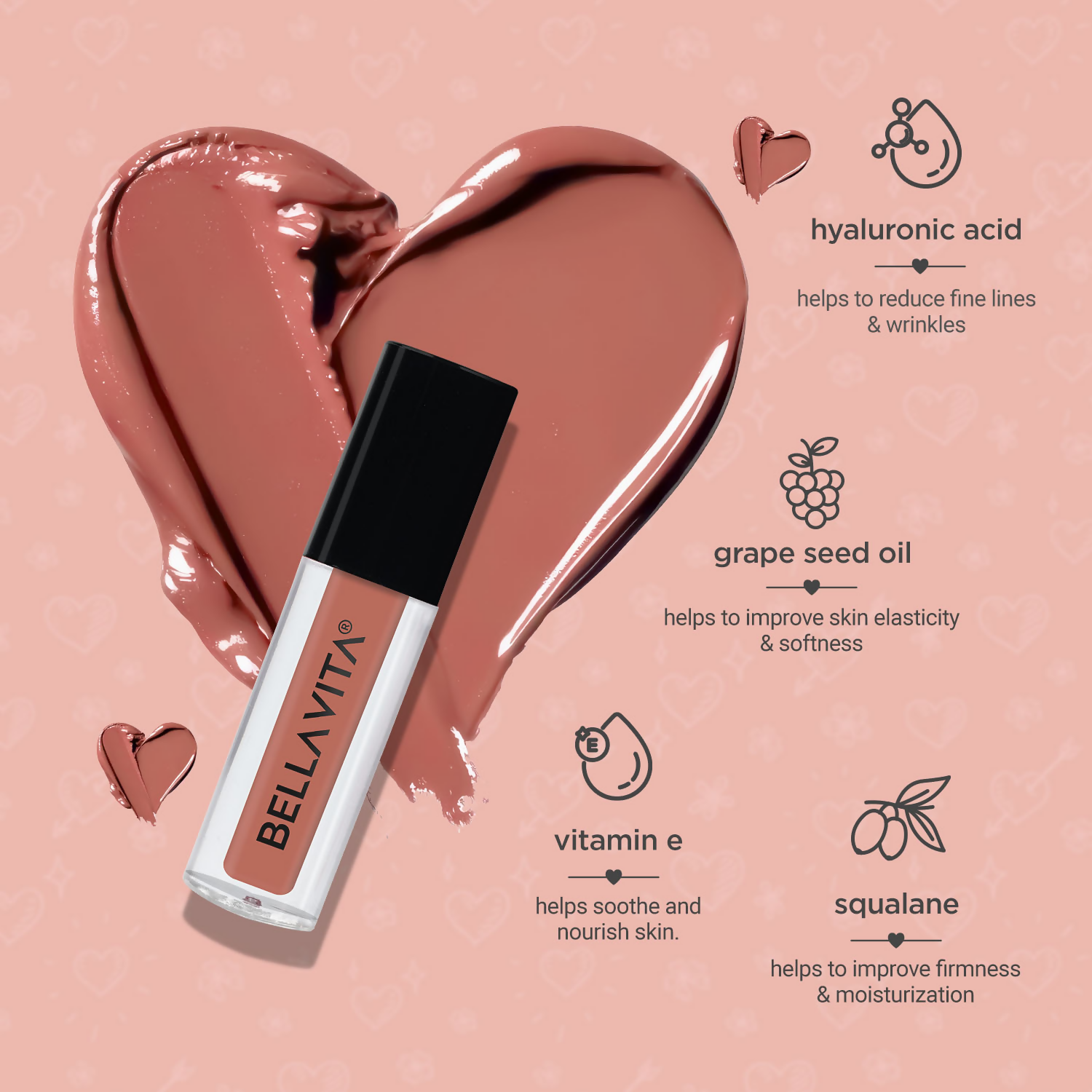 Bella Vita Organic All Hearts Face Blush - Love Struck