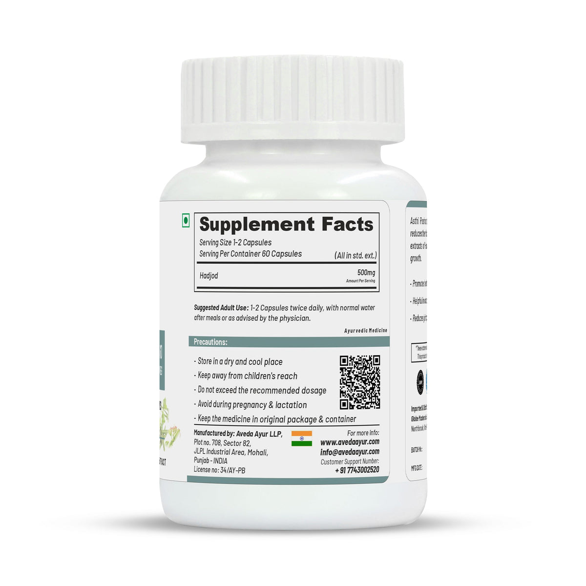 Life Aveda Asthi-Poshan Capsules