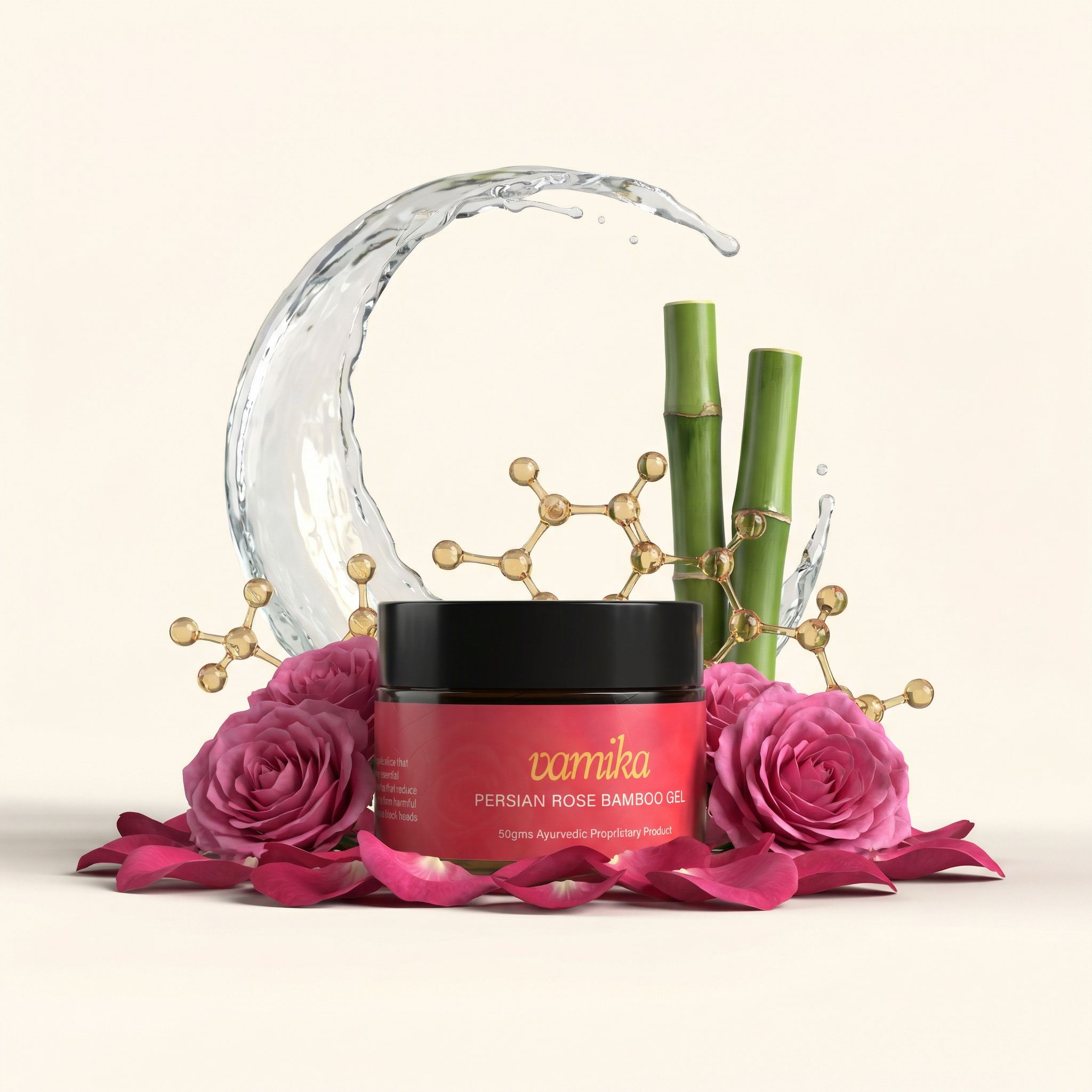 Evaraa Essential Persian Rose Bamboo Gel