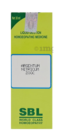 SBL Argentum Nitricum Dilution 200 CH