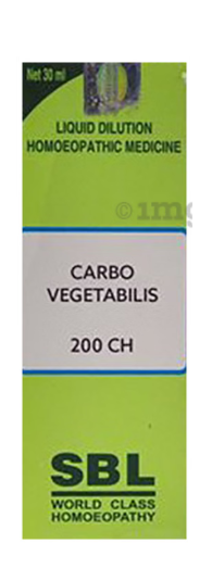 SBL Carbo Vegetabilis Dilution 200 CH