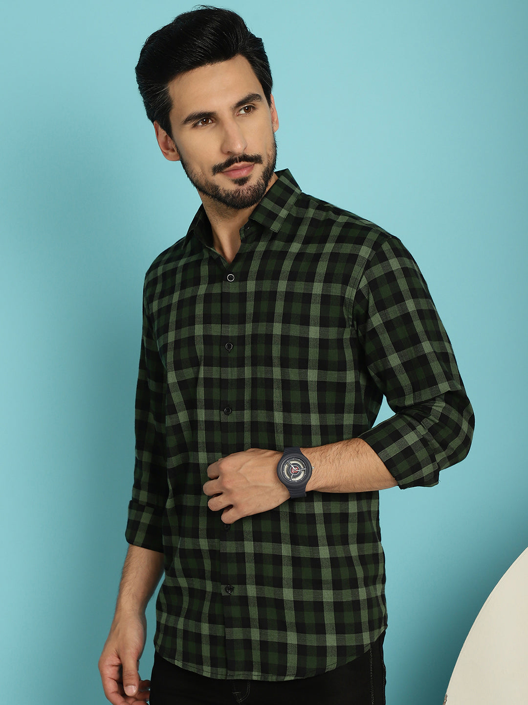 Checked Casual Shirt