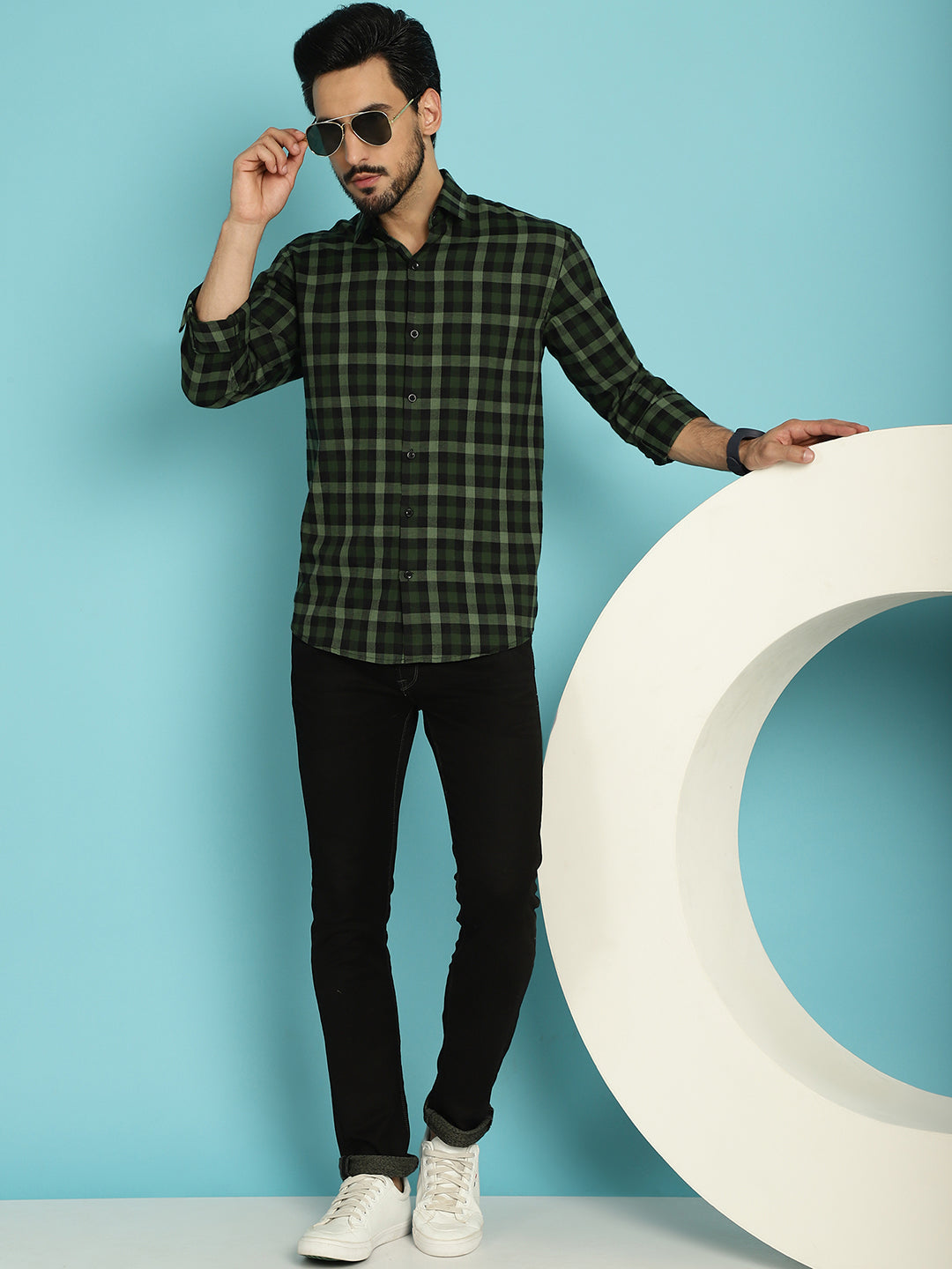 Checked Casual Shirt