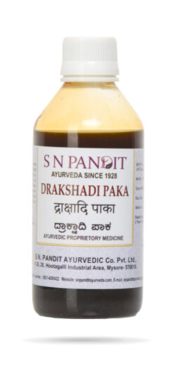 S N Pandit Ayurveda Drakshadi Paka