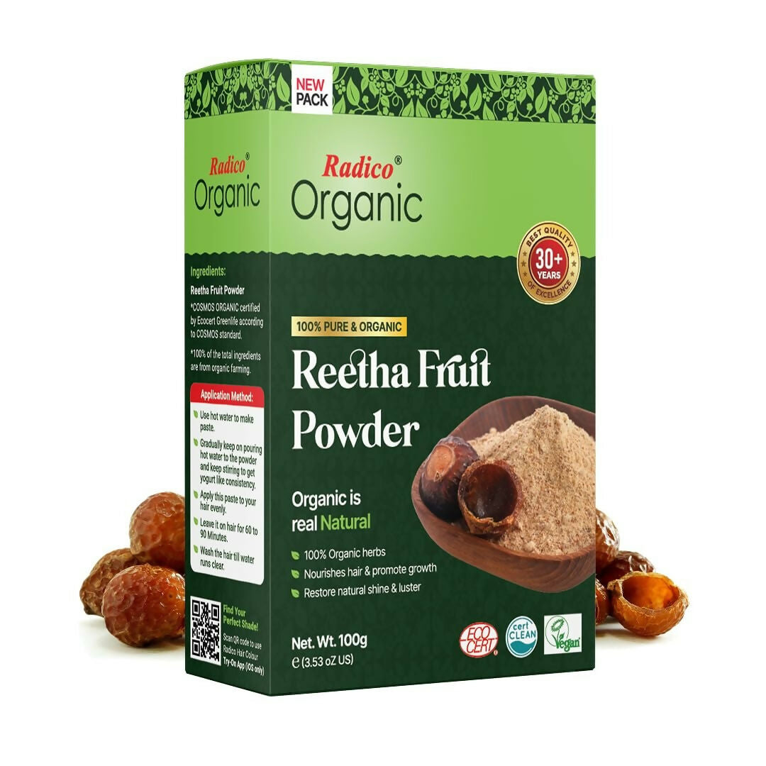 Radico Organic Reetha Hair Treatment Powder