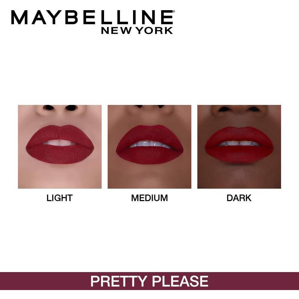Maybelline New York Color Sensational Creamy Matte Lipstick / Pretty Please