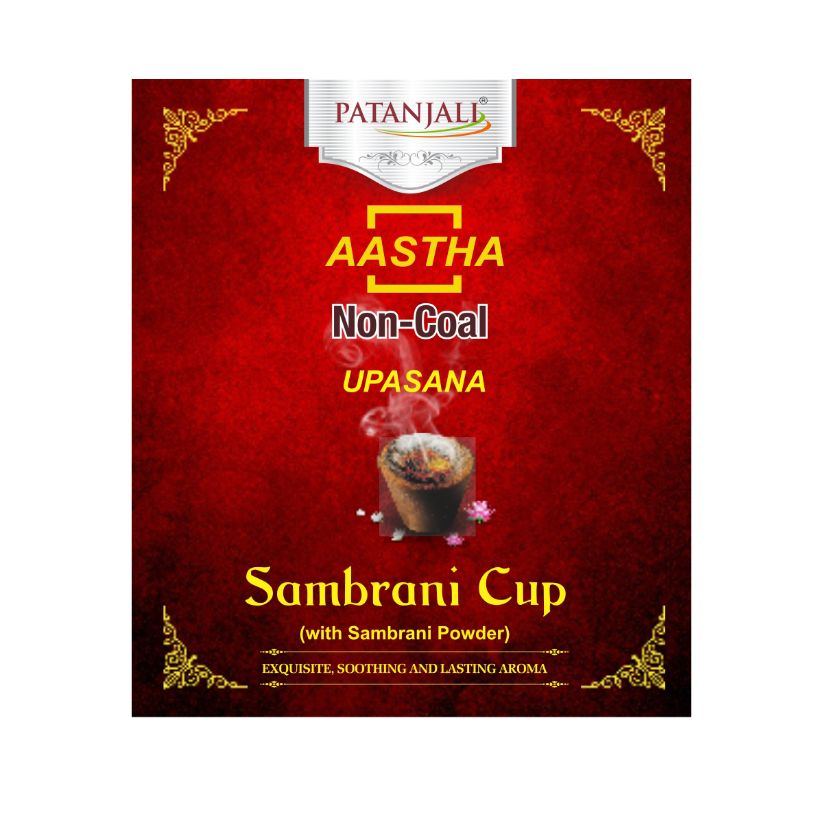 Patanjali Aastha Sambrani Cup (90 gm)