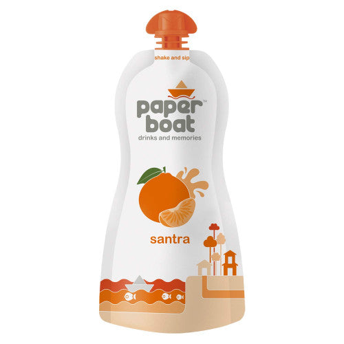 Paper Boat Orange (Santra) 180ml