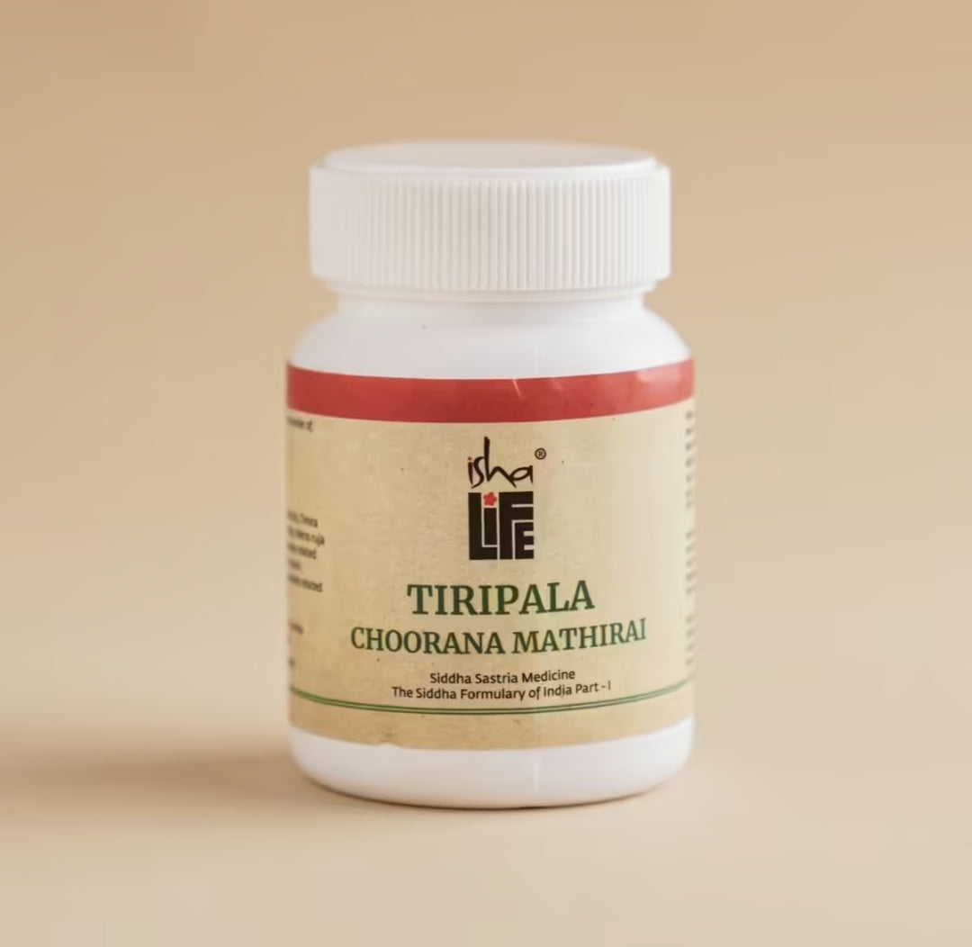 Isha Life Triphala Choorana Mathirai Tablet (100 tabs)