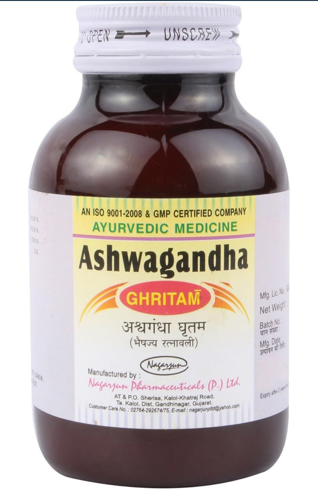 Nagarjuna Herbal Ashwagandha Ghritam