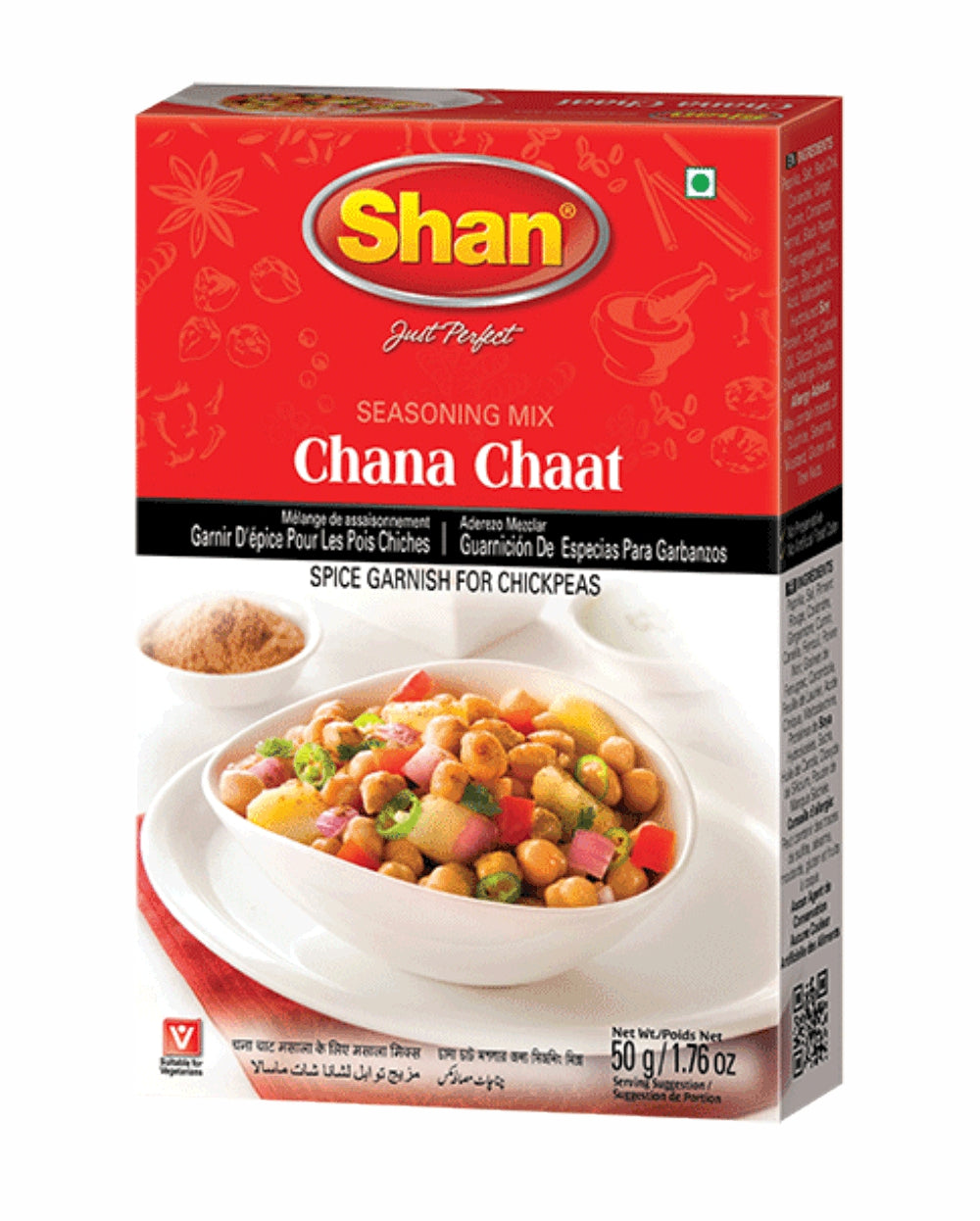 Shan Seasoning Mix Chana Chaat 60g