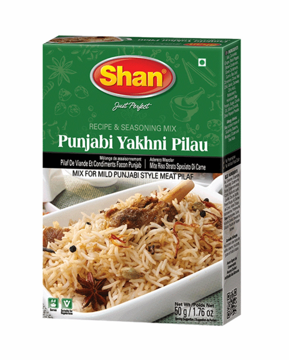 Shan Seasoning Mix Punjabi Yakhni Pilau 50g