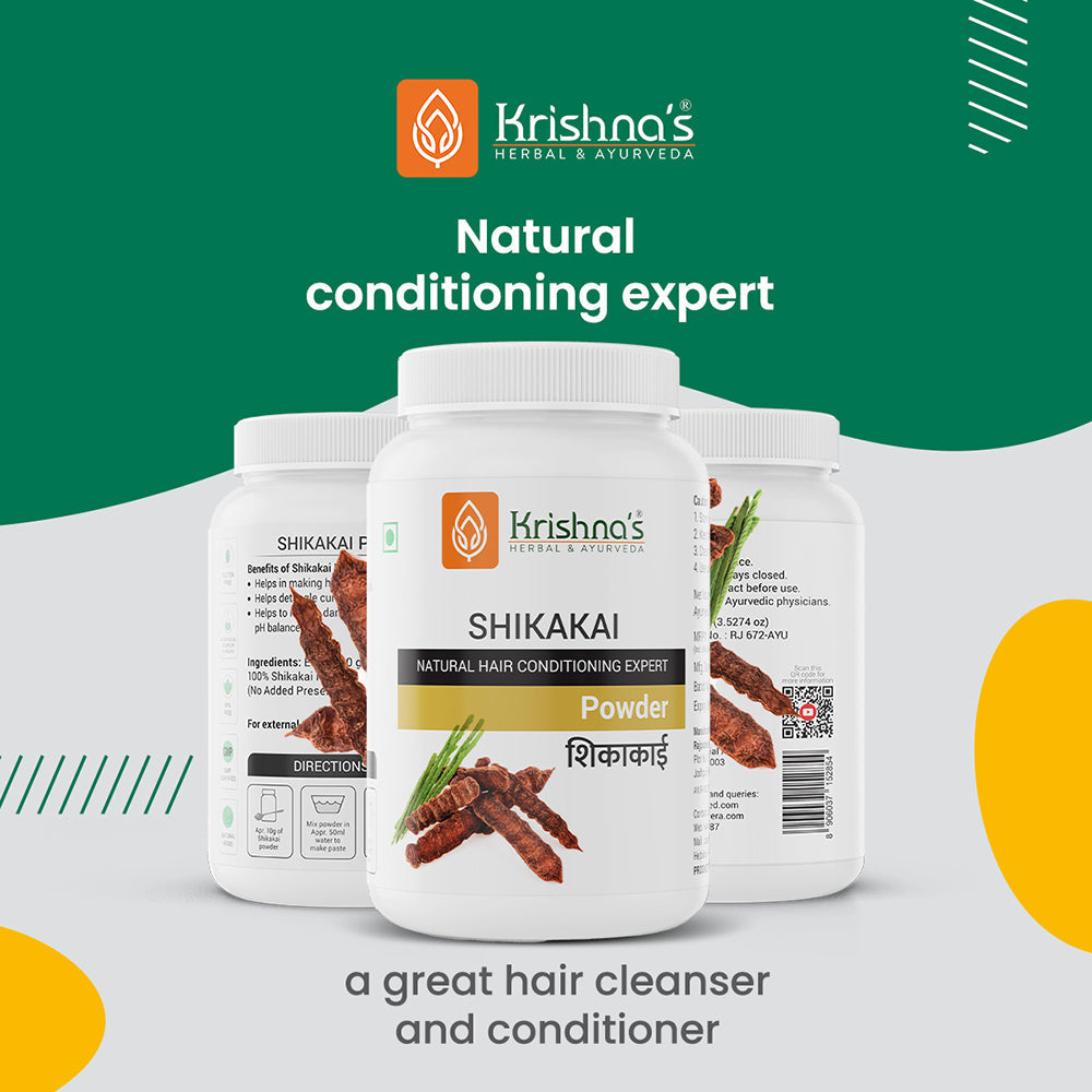 Krishna'S Herbal & Ayurveda Shikakai Powder