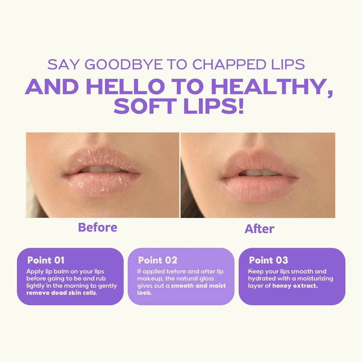 Frudia Blueberry Hydrating Honey Lip Balm with Collagen