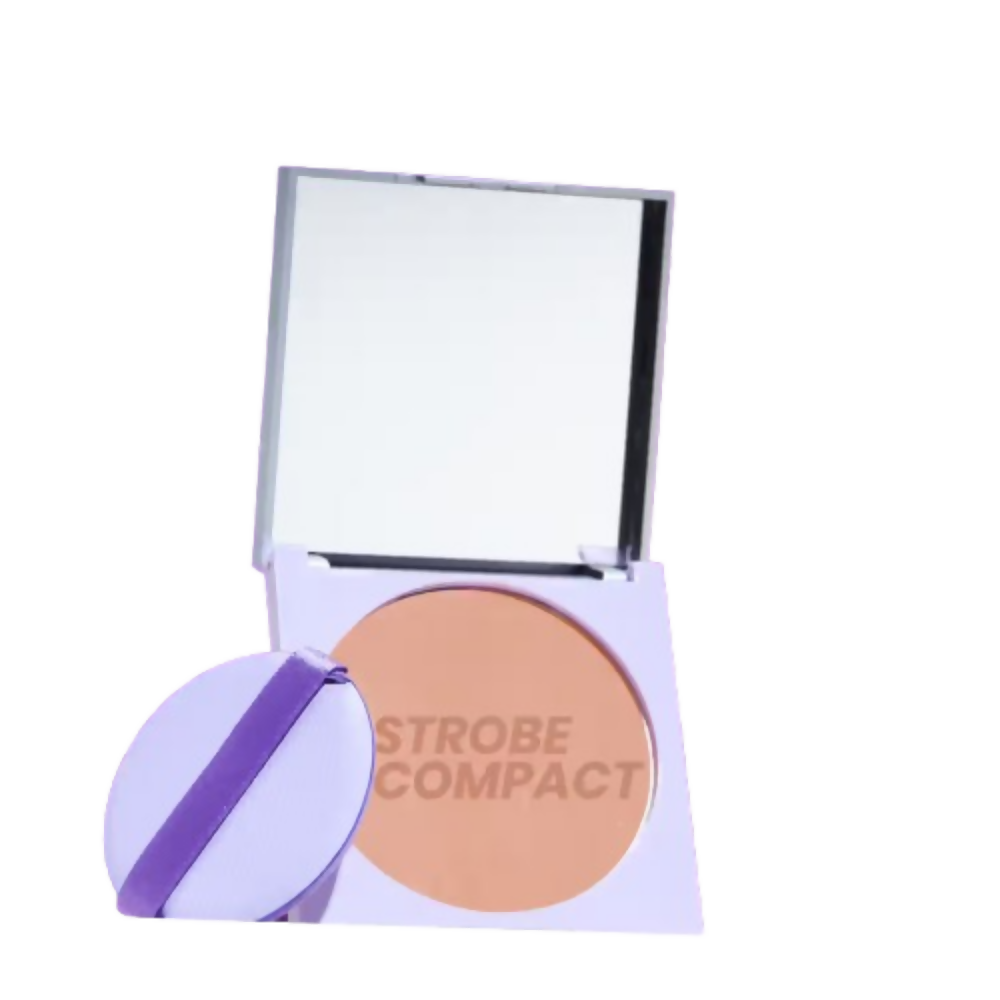 NY Bae Strobe Glow Compact Powder - Warm Pink 02
