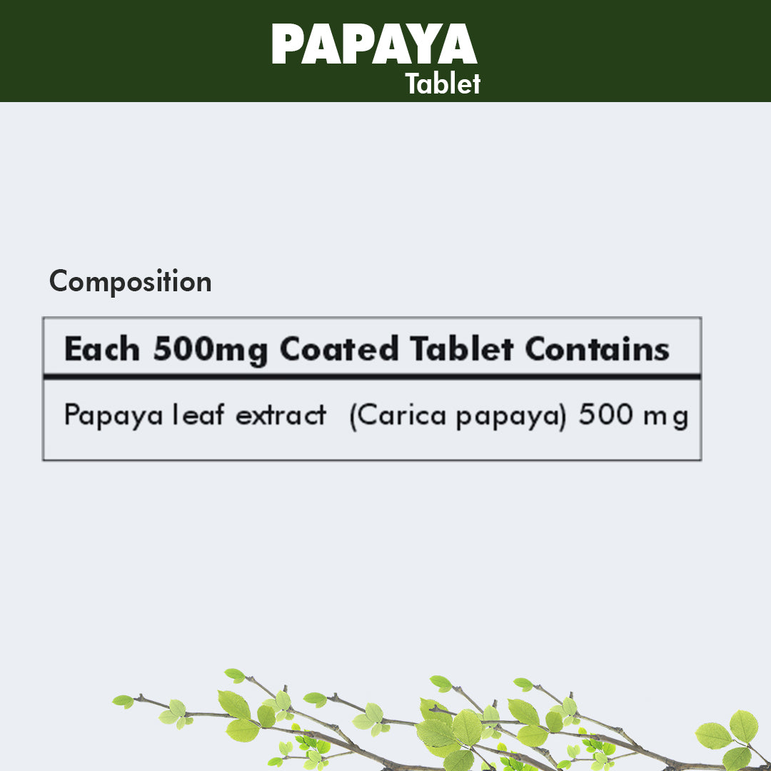 Herbal Hills Papaya Immunity Support Tablets