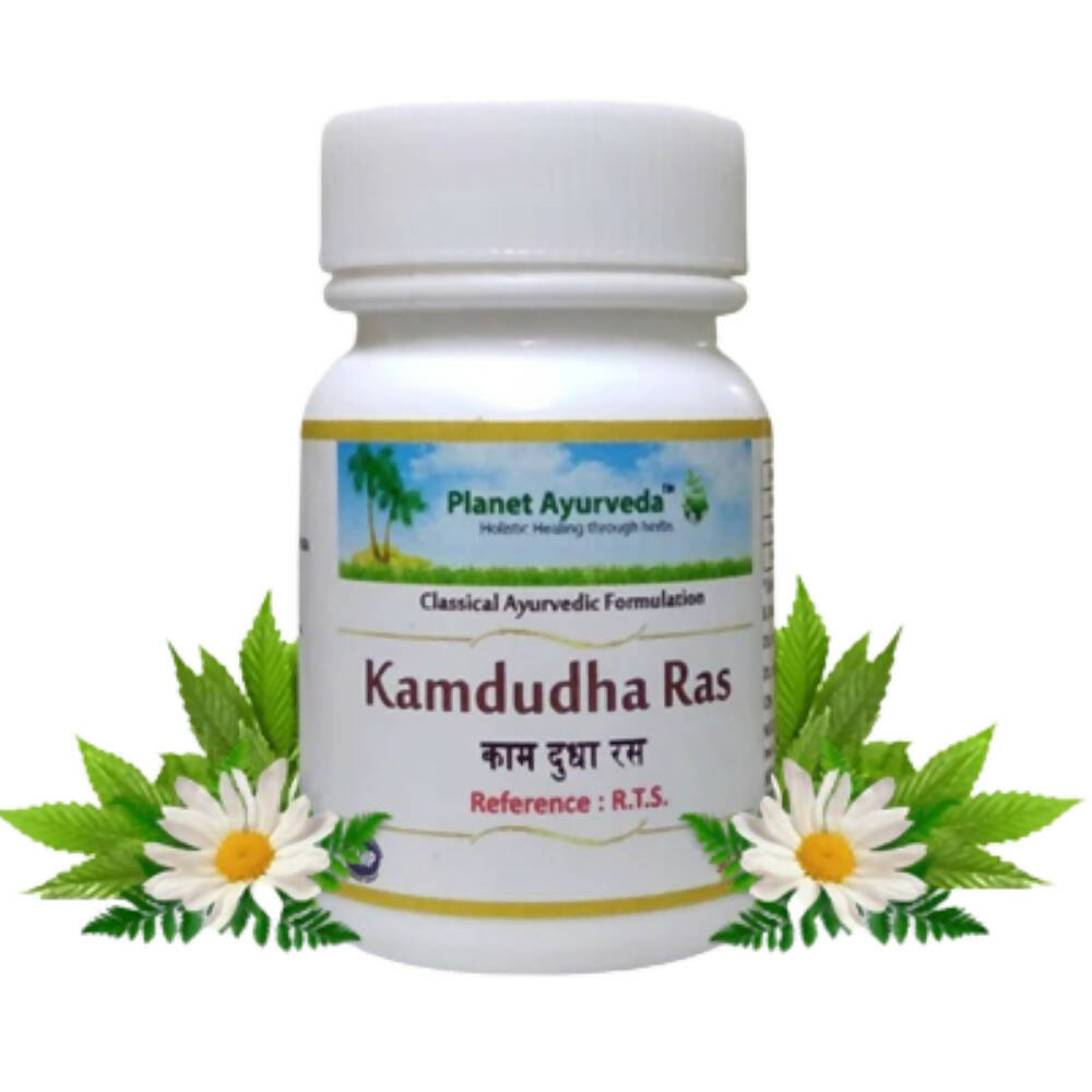 Planet Ayurveda Kamdudha Ras Pills (Moti Yukt)