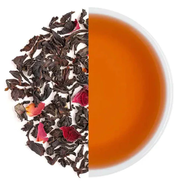 Teabox Mountain Rose Black Tea Box