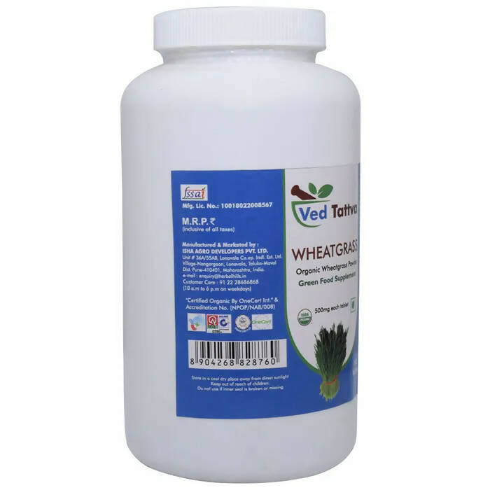 Ved Tattva Wheatgrass Tablets