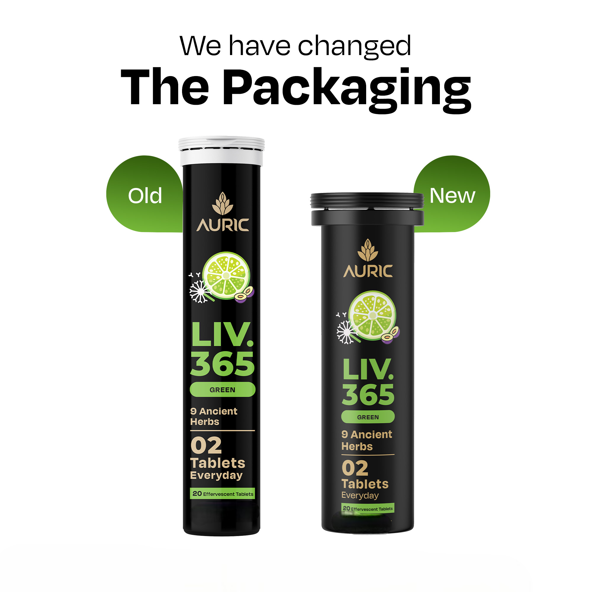 Auric Liv365 Tablets | Lemon Flavour