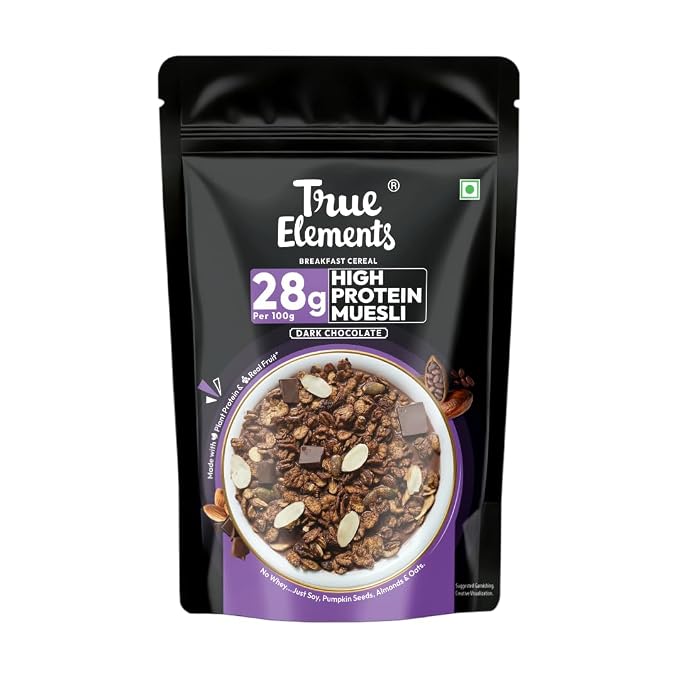 True Elements High Protein Muesli 400g
