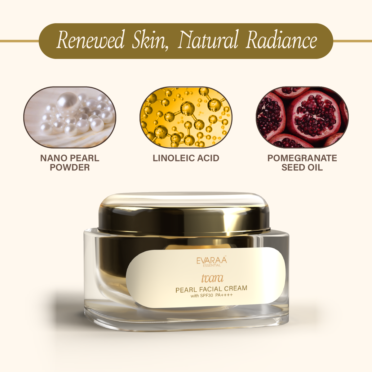 Evaraa Essential Pearl Facial Cream