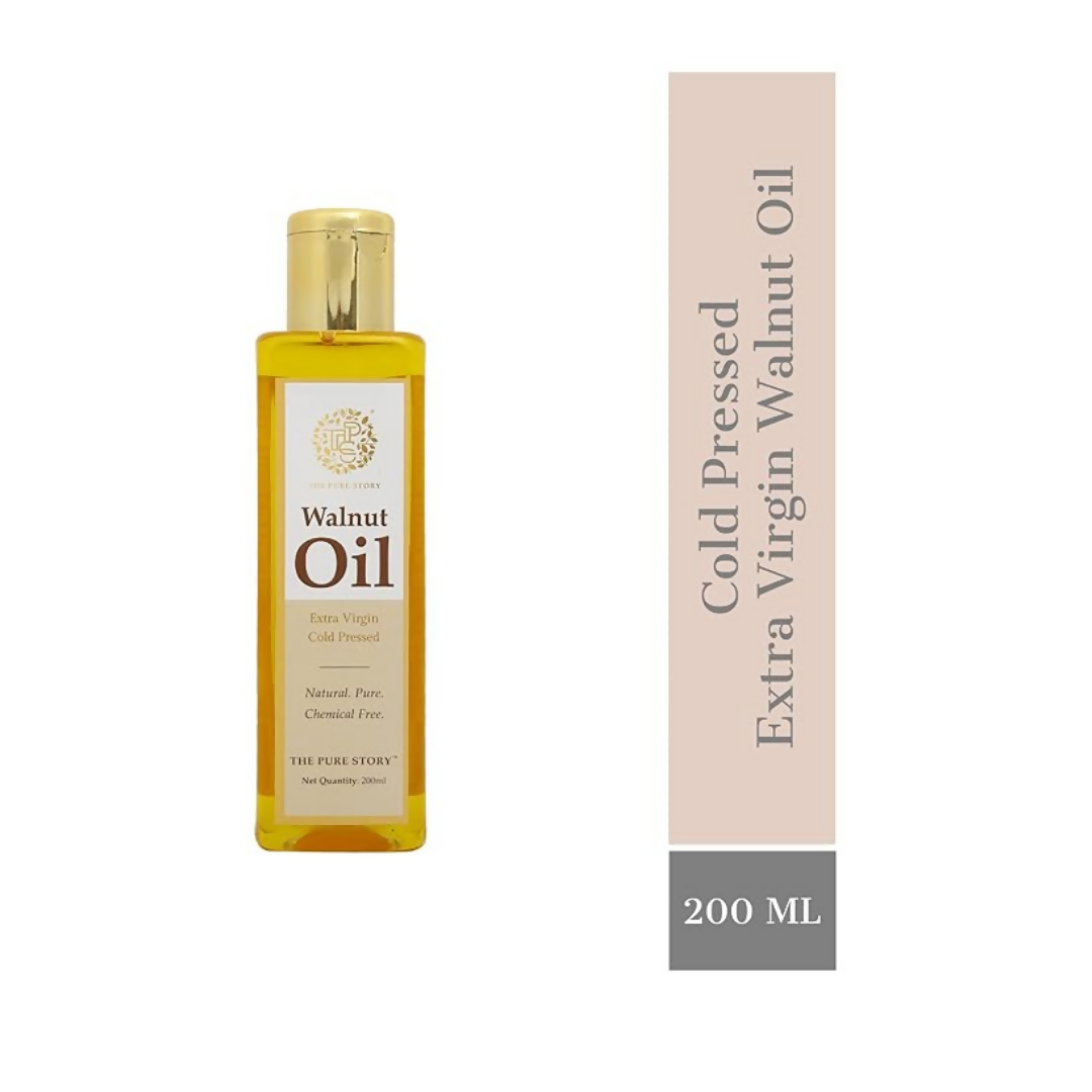 The Pure Story Natural Cold Pressed Flax Seed Oil for Hair & Skin