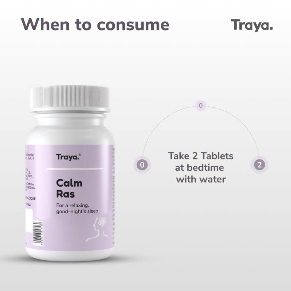 Traya Calm Ras Tablets