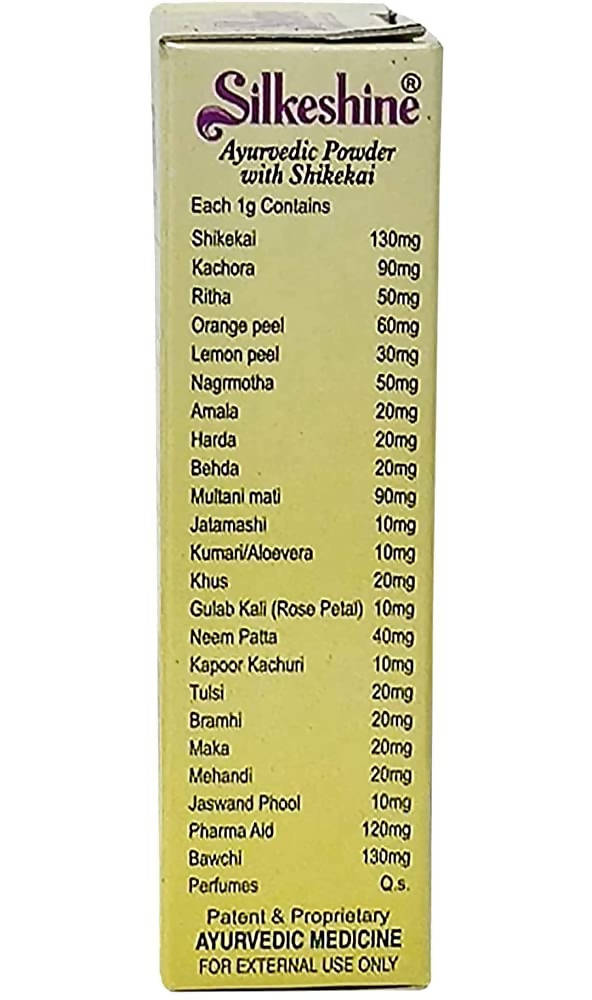 Jai-son Herbals Silkeshine Ayurvedic Powder With Shikekai (100 gm)