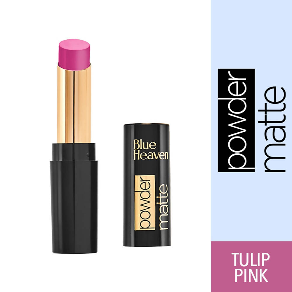 Blue Heaven Powder Matte Lipstick Tulip Pink