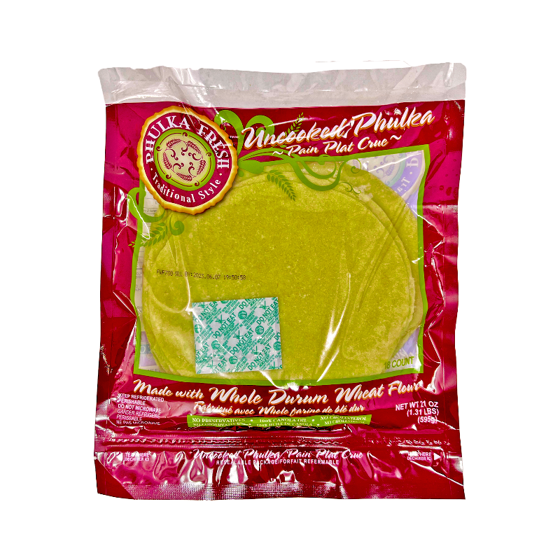 Phulka Fresh Uncooked Phulka 595g