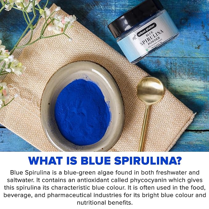 Urban Platter Blue Spirulina Powder