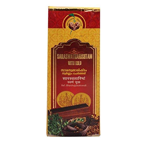 VAIDYARATNAM Saraswatharishtam Liquid With Gold