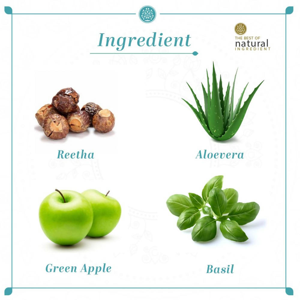 Khadi Natural Green Apple Conditioner Hair Cleanser