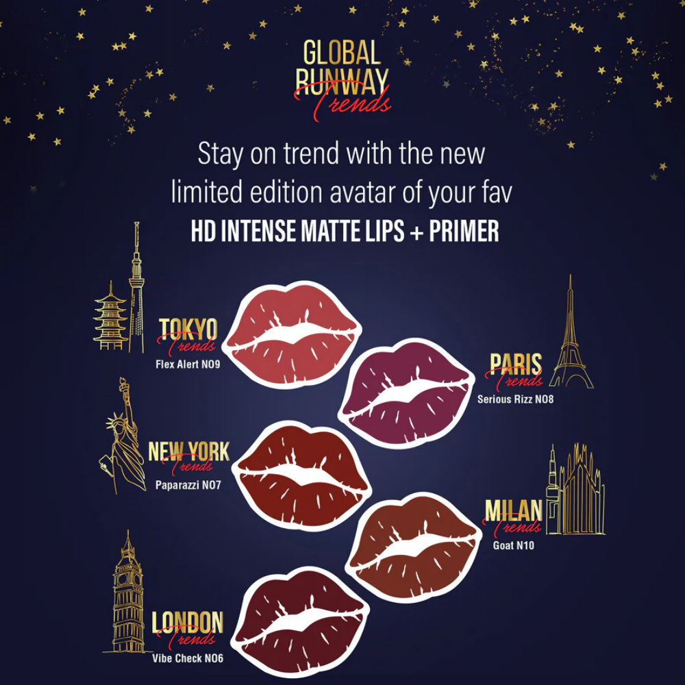 Faces Canada Ultime Pro HD Intense Matte Lips + Primer - Vibe Check N06