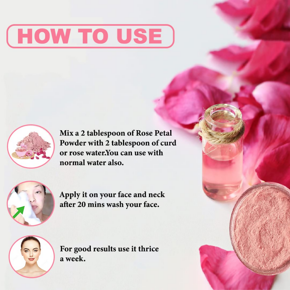VedicAyurveda Rose Petals Powder