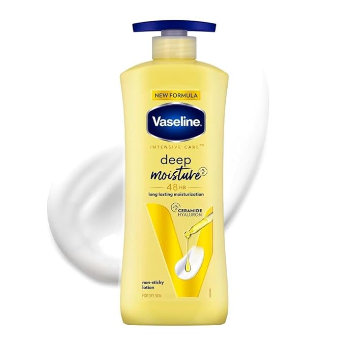 Vaseline Deep Moisture Body Lotion For Dry Skin 400 ml