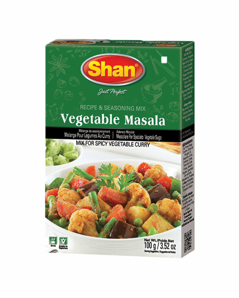 Shan Seasoning Mix Vegetable Masala 100gm