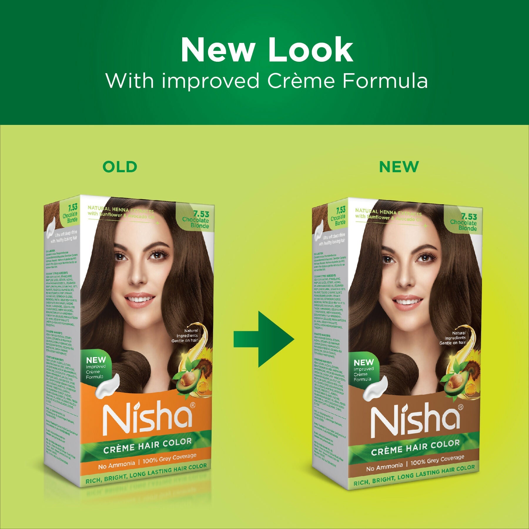 Nisha Creme Hair Color for Women - Chocolate-Blonde