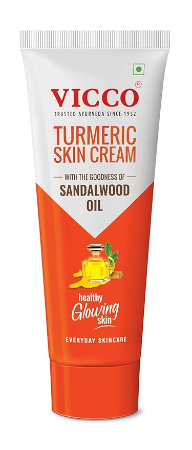 Vicco Turmeric Skin Cream with Sandalwood Oil