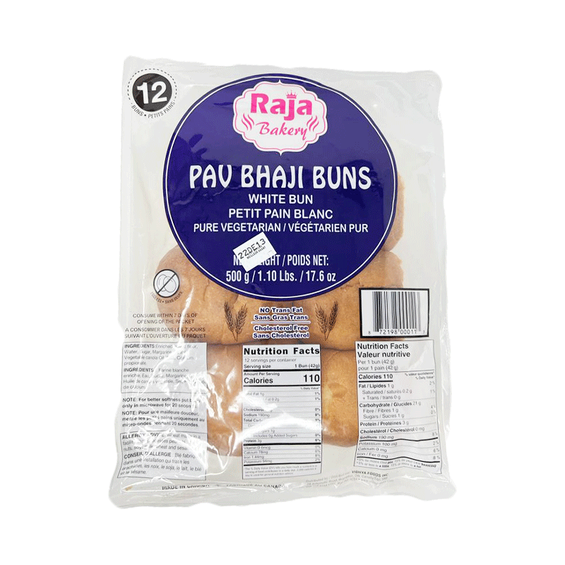 Vidhya Foods Pav Bhaji Buns 500g