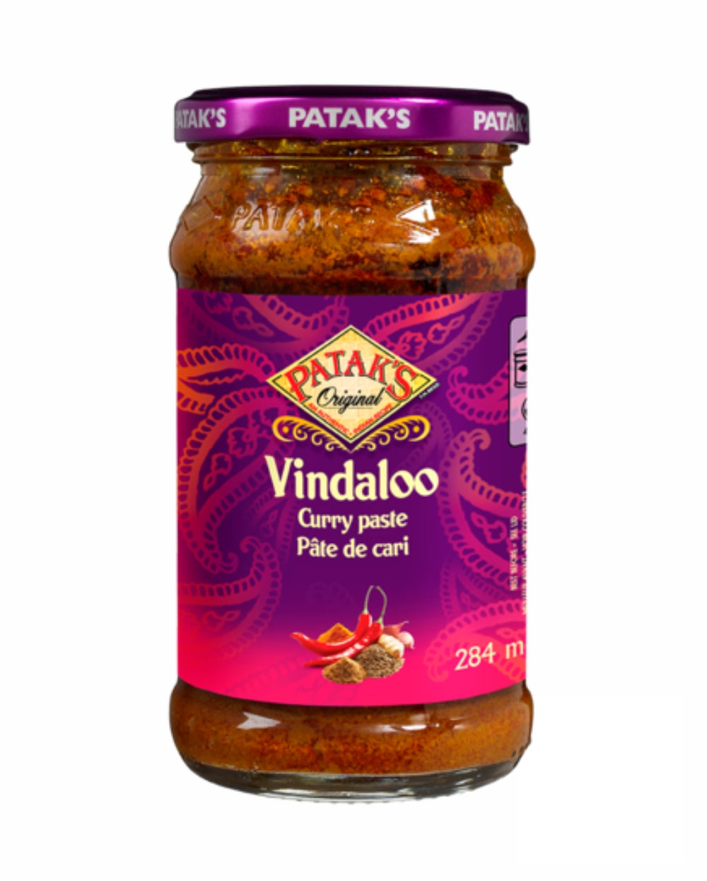 Patak's Curry Paste Vindaloo 284ml