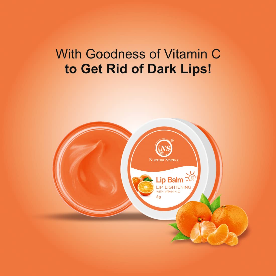 Nuerma Science Vitamin C Lip Balm | Nourishing, Hydrated & Soft Lips