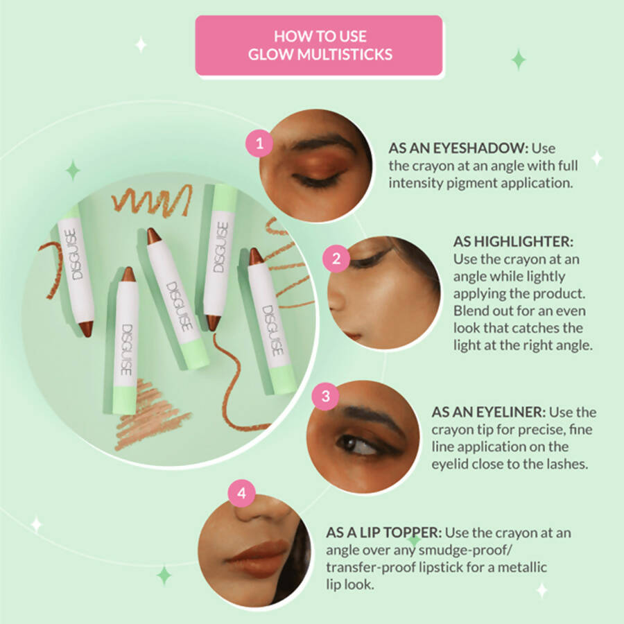 Disguise Velvet Glow Multistick - Gold Daydream 62