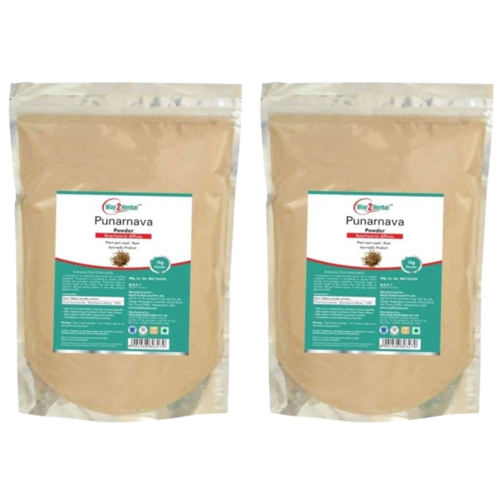 Way2herbal Organic Punarnava Powder