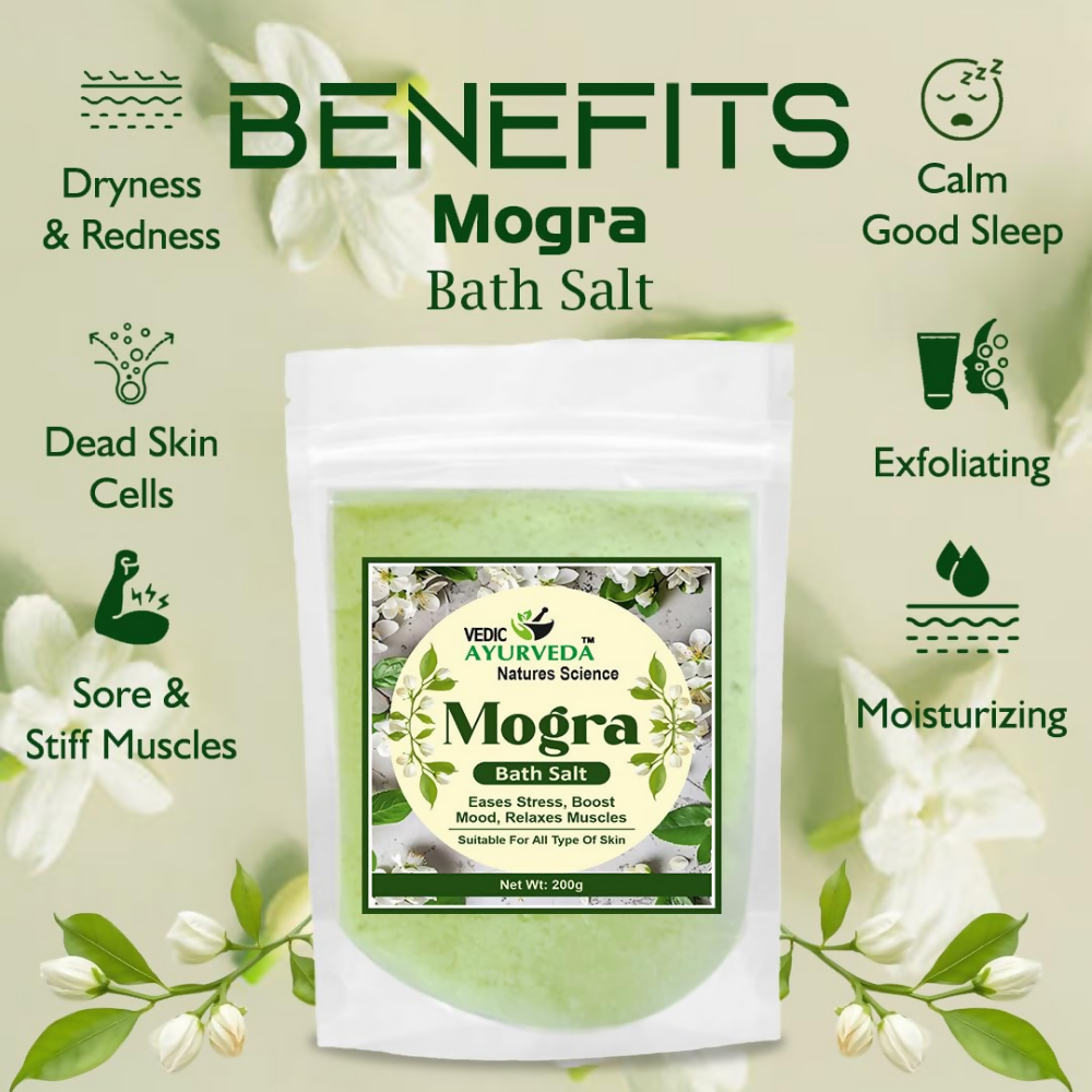 VedicAyurveda Mogra Bath Salt