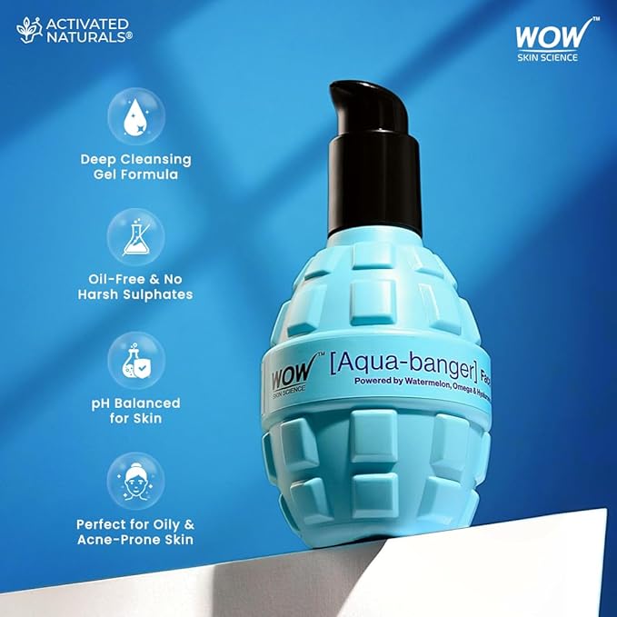 WOW Skin Science Aqua-Banger Face Wash 150ml