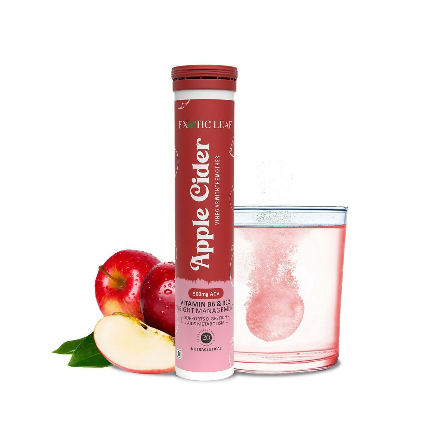 Exotic Leaf Apple Cider Vinegar Tablets