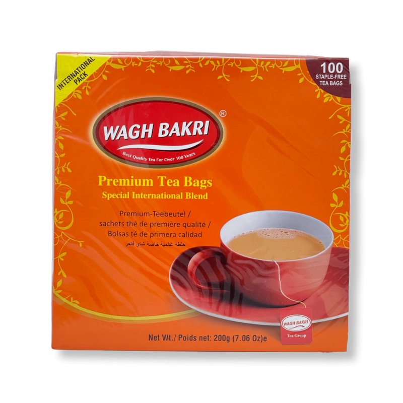 Wagh Bakri Premium Tea Bags (100 Tea Bags) 200g